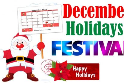 december global holidays